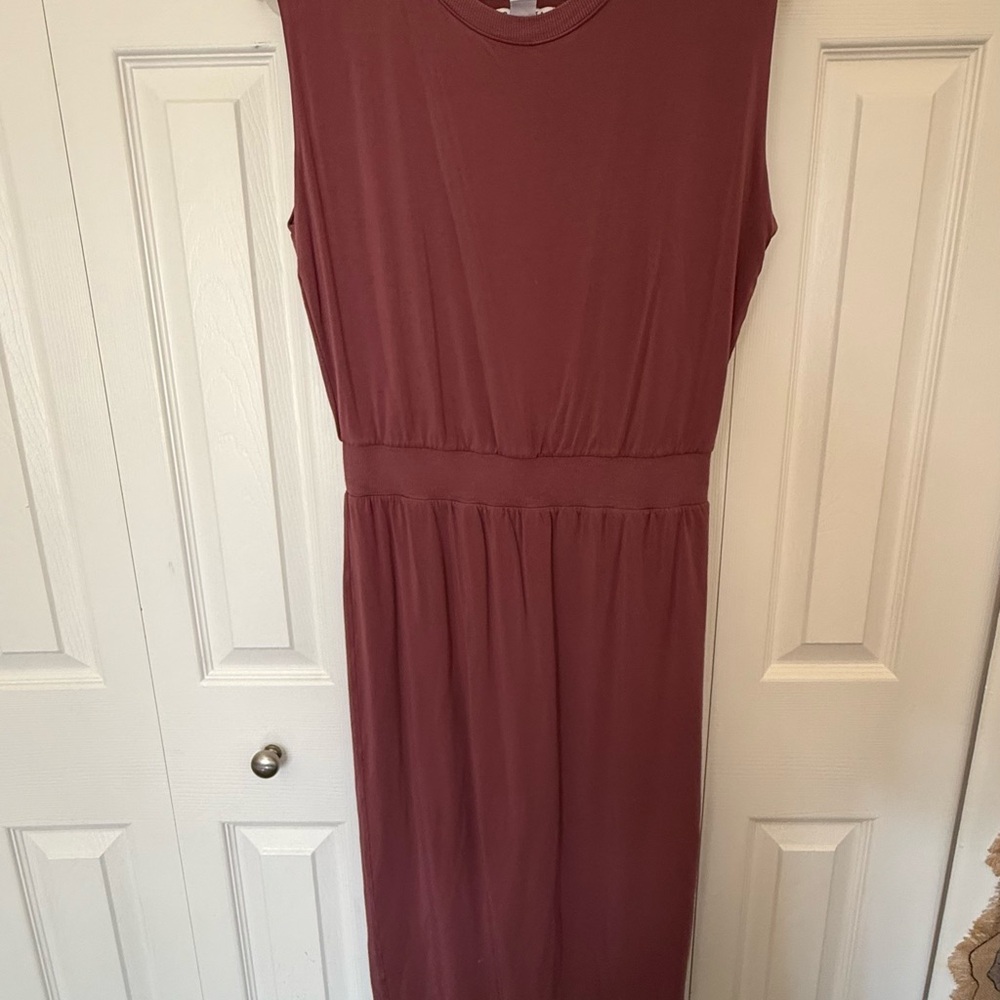 Athleta Mauve Sleeveless Dress